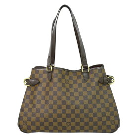 本物 ルイヴィトン LOUIS VUITTON LV バティニョール オリゾンタル ダミエ エベヌ ショルダーバッグ トートバッグ ブラウン N48179 ビトン バッグ 中古・