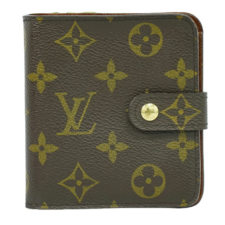 楽天市場】本物 ルイヴィトン LOUIS VUITTON LV コンパクトジップ 