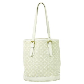 本物 ルイヴィトン LOUIS VUITTON LV バケット PM モノグラム ミニラン ショルダーバッグ トートバッグ デュンヌ M95316 ビトン バッグ 中古・