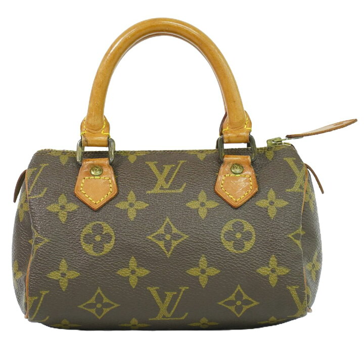 楽天市場】本物 ルイヴィトン LOUIS VUITTON LV ミニスピーディ 