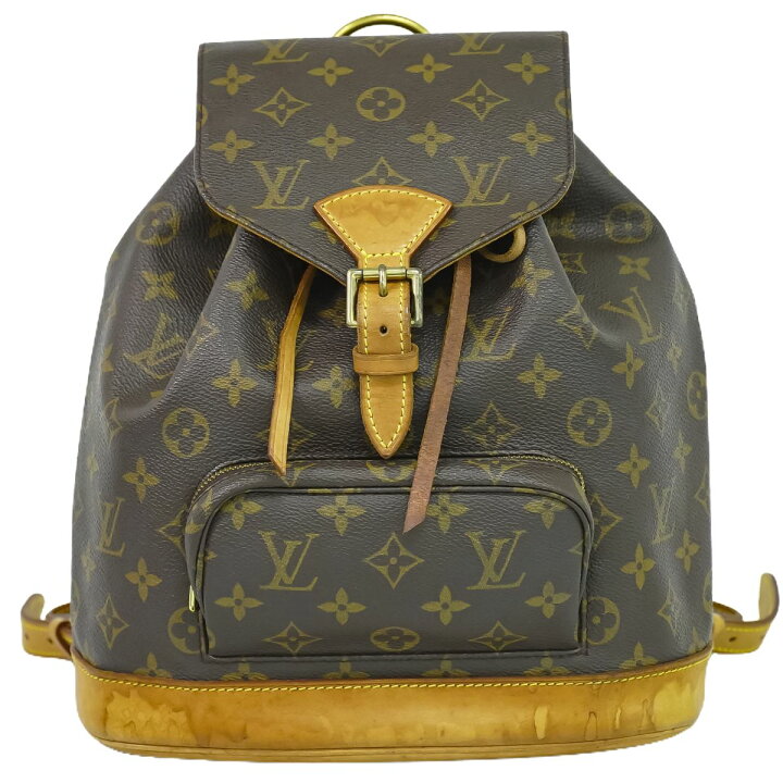 楽天市場】本物 ルイヴィトン LOUIS VUITTON LV モンスリ MM リュック 