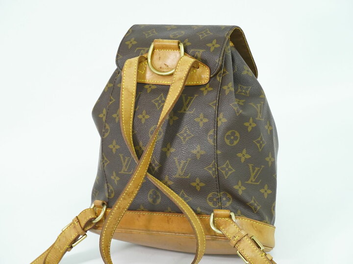 楽天市場】本物 ルイヴィトン LOUIS VUITTON LV モンスリ MM リュック  