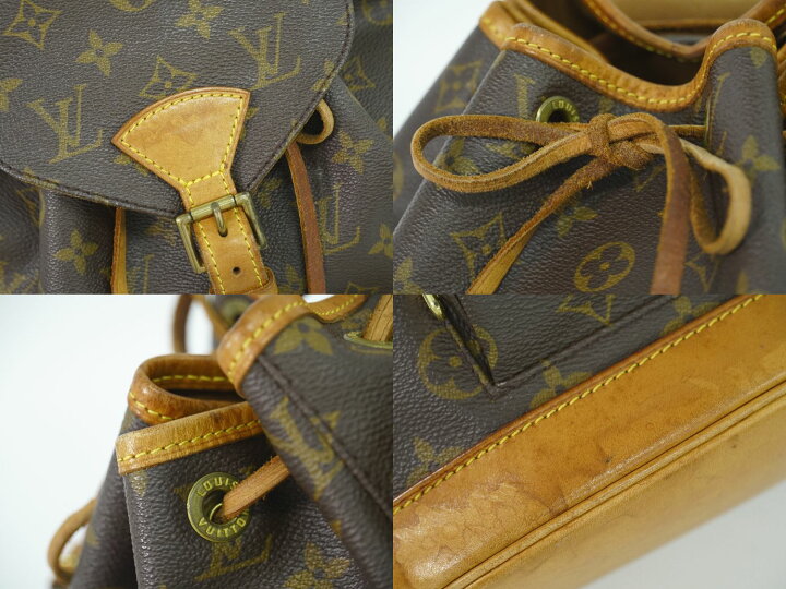 楽天市場】本物 ルイヴィトン LOUIS VUITTON LV モンスリ MM リュック  