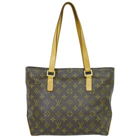 本物 ルイヴィトン LOUIS VUITTON LV カバピアノ モノグラム トートバッグ ショルダーバッグ ブラウン M51148 ビトン バッグ 中古・