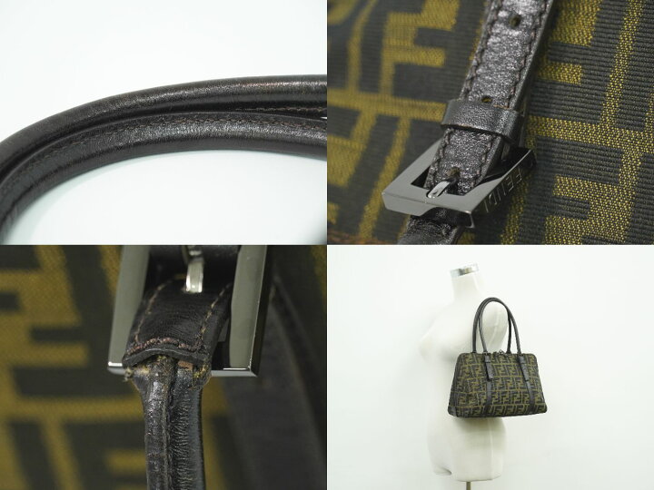 楽天市場】本物 フェンディ FENDI ズッカ ショルダーバッグ  