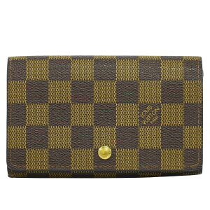 ルイ・ヴィトン(LOUIS VUITTON) ダミエ(Demier) 中古 メンズ二つ折り 