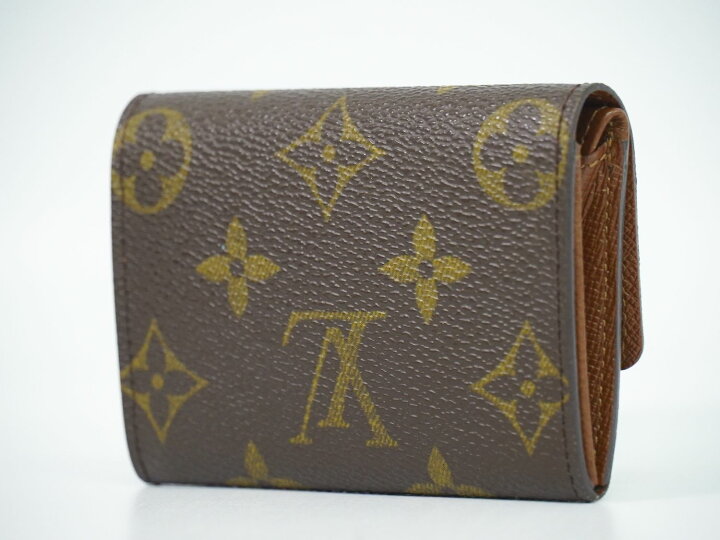 楽天市場】本物 ルイヴィトン LOUIS VUITTON LV ポルトモネ プラ  