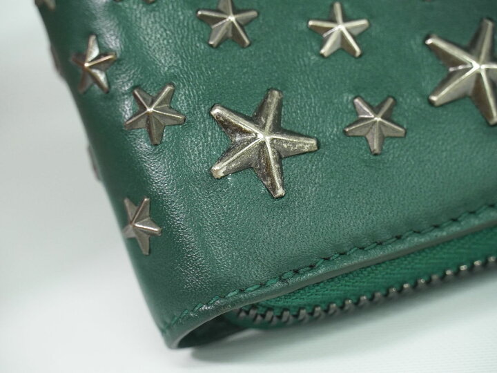 楽天市場】本物 ジミーチュウ JIMMY CHOO スタースタッズ ラウンド 