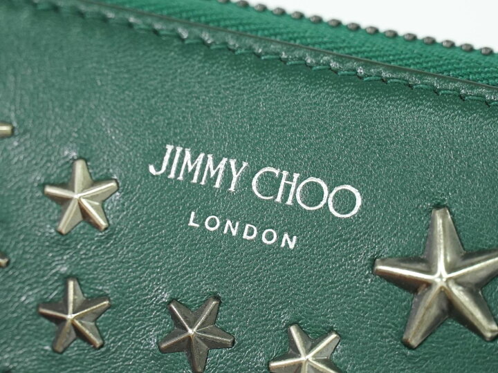 楽天市場】本物 ジミーチュウ JIMMY CHOO スタースタッズ ラウンド 