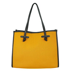 本物 ジャンニ キアリーニ GIANNI CHIARINI キャンバス ショルダーバッグ トートバッグ オレンジ バッグ 中古・