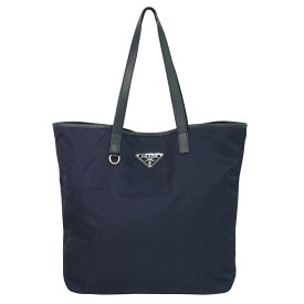 本物 プラダ PRADA テスート ショルダーバッグ トートバッグ ナイロン ネイビー BR4371 Tessuto バッグ 中古・