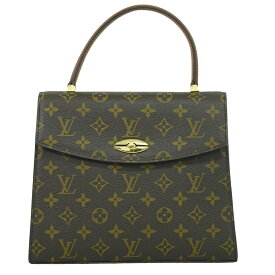 本物 ルイヴィトン LOUIS VUITTON LV マルゼルブ モノグラム ハンドバッグ ブラウン M51379 Marselbu ビトン バッグ 中古・