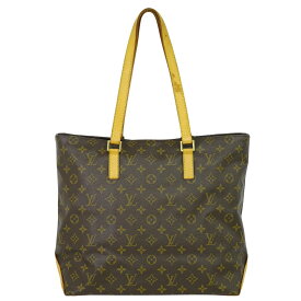 本物 ルイヴィトン LOUIS VUITTON LV カバメゾ モノグラム ショルダーバッグ トートバッグ ブラウン M51151 ビトン バッグ 中古・