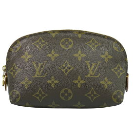 本物 ルイヴィトン LOUIS VUITTON LV ポシェット コスメティック PM モノグラム ポーチ ブラウン M47515 ビトン 雑貨小物 中古・