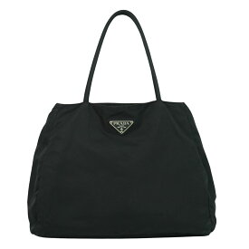 本物 プラダ PRADA ナイロン トートバッグ ハンドバッグ ブラック バッグ 中古・
