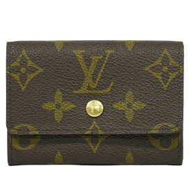 本物 ルイヴィトン LOUIS VUITTON LV ポルトモネ プラ モノグラム コインケース 小銭入れ ブラウン M61930 ビトン 財布 ウォレット 中古・