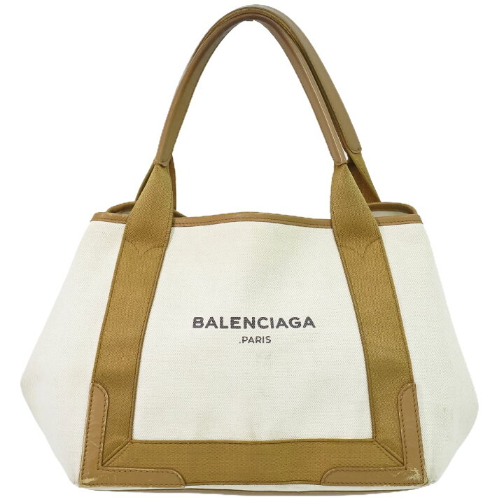 楽天市場】本物 バレンシアガ BALENCIAGA ネイビー カバス S トート 