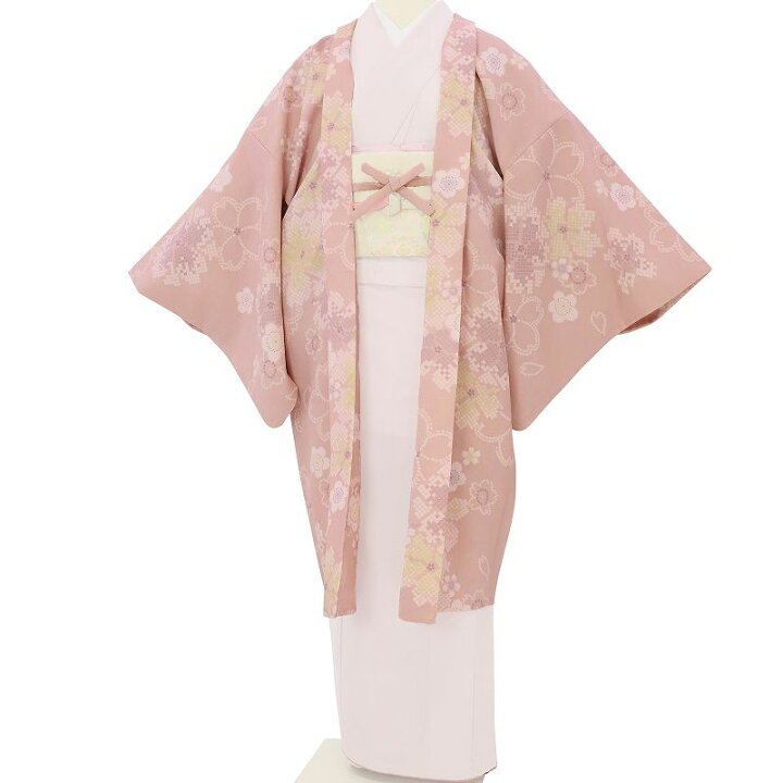 楽天市場】【レンタル】羽織 レンタル オプション ピンク・鹿の子大桜 