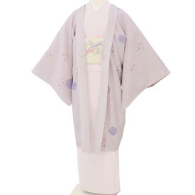 【レンタル】羽織 レンタル オプション 淡ピンク・雪輪とび柄文 フリーサイズ (c736)