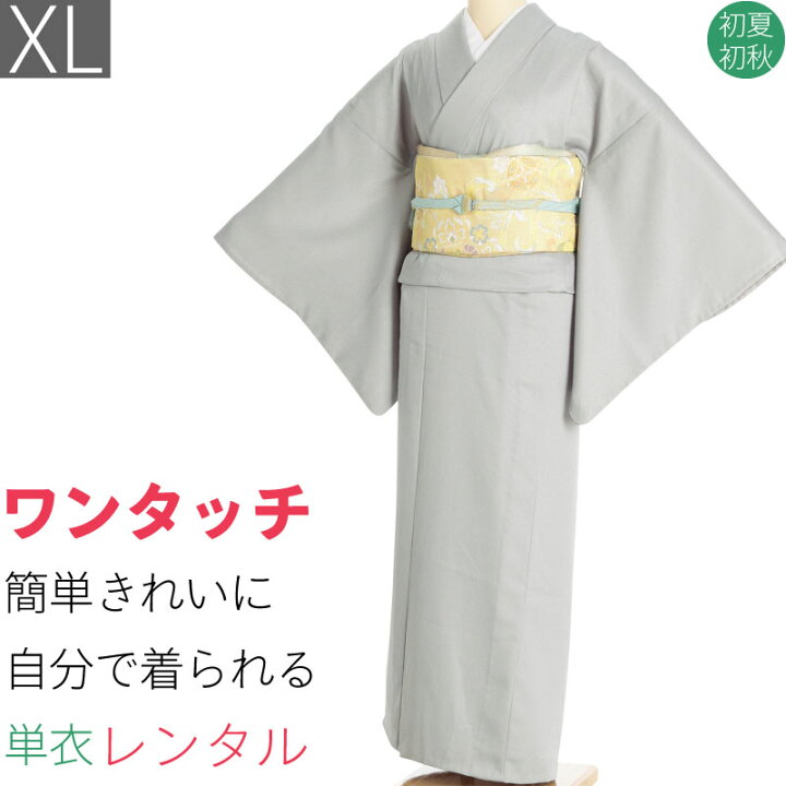 楽天市場】【レンタル】単衣 レンタル 江戸小紋 セット「XLサイズ」薄  