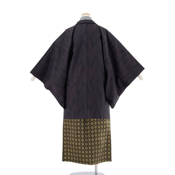 キッズ 紋付袴 羽織つき 一式 135-140 おそお