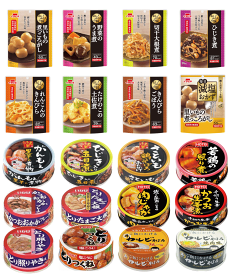 【今日の献立 第12弾】【全国送料無料】広ちゃん食堂 常温おかずセット 12品 缶詰＋パウチ（いなば・ホテイ・伊藤・いちびき）備蓄・防災・ポスト投函