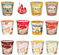旭松 VS ハナマルキ 低カロリーダイエット食品 12種セット 調理済み カップタイプ オートミール 熱湯1分…
