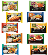 【冷凍食品】冷凍弁当祭り ニッスイまんぞくプレートvsニップンよくばりプレート 8個 コンビニ弁当より旨…