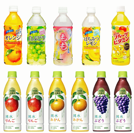 【飲料】おいしいジュース詰合せ 果実系＋果汁系のバラエティジュース24本 オレンジ 白ぶどう もも はちみつレモン フルーツビタミン 飲み比べ関東圏送料無料