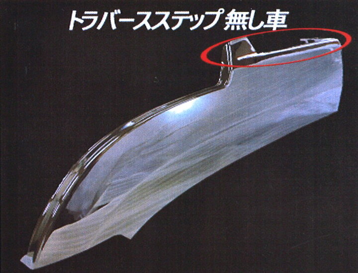 楽天市場】スーパーグレート用メッキフェンダーカバー ステップ無し 