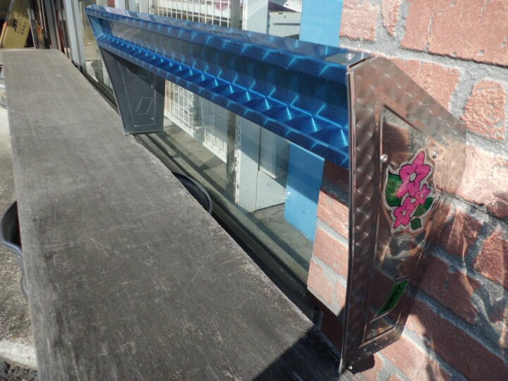 楽天市場】デコトラ アルナ・JB看板灯（大）サイズ用ウロコバイザー 