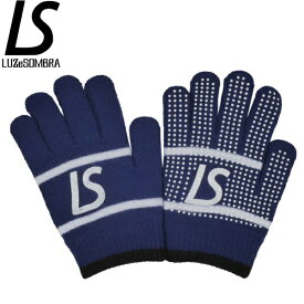 LUZeSOMBRA ルースイソンブラ スタンダードニットグローブ STANDARD KNIT GLOVE F1814945-NVYWHT サッカー フットサル