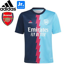 adidas アディダス アーセナルFC ArsenalFC 2023 ジュニア 半袖プレマッチシャツ プラシャツ MLE98-HT4450 クラブチーム