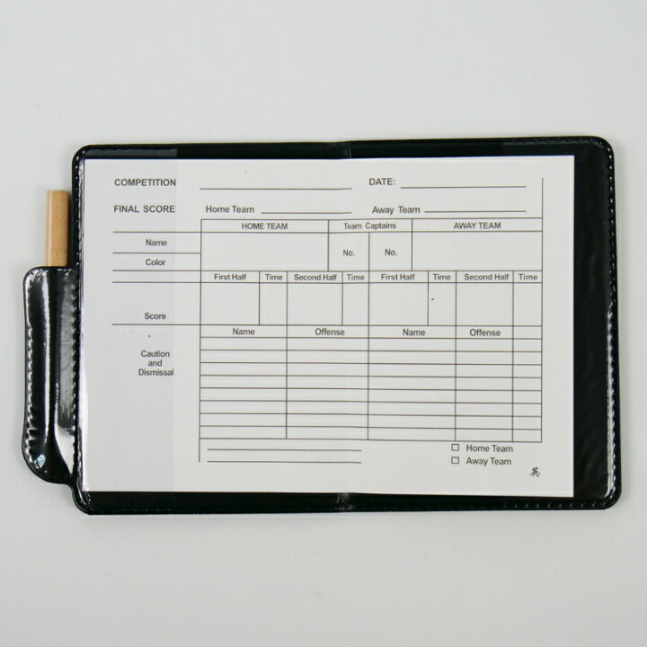 楽天市場 レッドカード イエローカード カードケース スコア手帳 セット サッカー フットサル 審判 用品 主審 レフリー レフェリー 軽量 極薄 審判手帳 B サッカー用品 Hmd Shop
