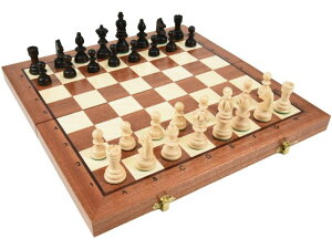 ポーランド製 木製チェスセット chess set 寄木細工：Orion(オリオン)35cm×35cm ハンドメイド 手作り 駒 盤 数量限定販売【楽ギフ_包装】