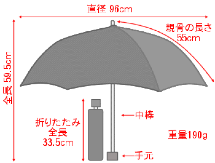 Amazon | WAKAO 大判親骨70cm カーボン骨紳士用長傘 寒竹手元