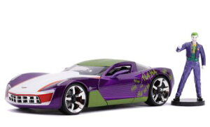 Jada Toys 1/ 24 コルベット スティングレイ 2009 ジョーカー フィギュア付(DCコミックス ボムシェルズ)(JADA31199)ミニカー JADA31199 【Jada Toys/京商 】【4548565391820】