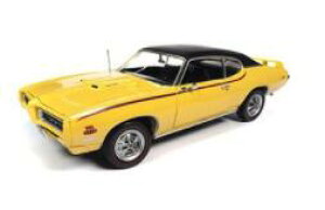 AMERICAN MUSCLE 1/18 1969 |eBAbN GTO WbW S[fbgCG[/ubN AMM1252 AMM1252yAJ}bX/zy4548565402007z