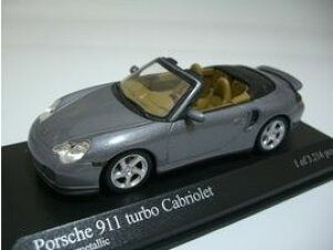 1/43 �|���V�F 911 �^�[�{�E�J�u���I�� �O���[�E���^���b�N�iSealgraumetallic�j�yMINICHAMPS/�~�j�`�����v�X�z�y400062731�z�y4012138051249�z