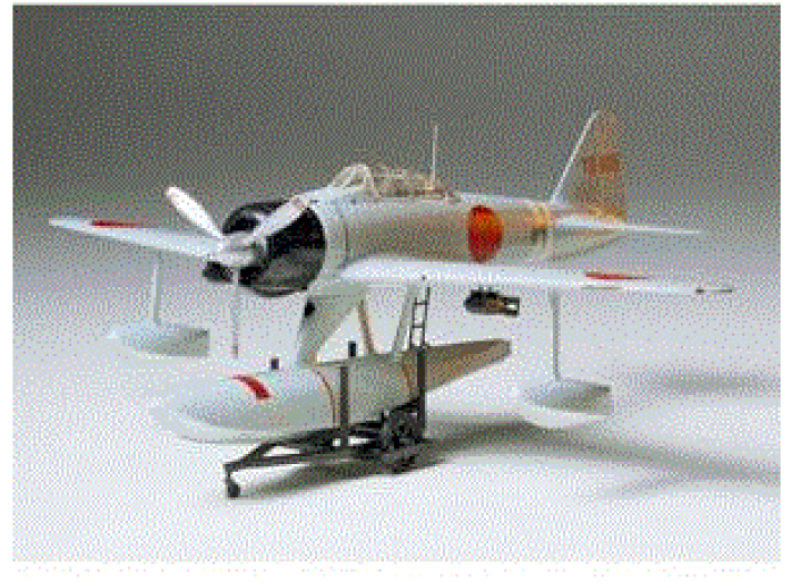 楽天市場】1/48 日本海軍 二式水上戦闘機 （A6M2-N） 996803