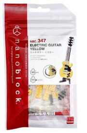 nanoblock(ナノブロック)エレキギター イエロー NBC-347 【nanoblock/カワダ】【4972825221396】