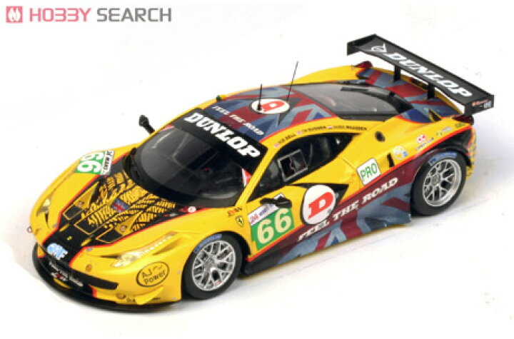 Fujimi 1/43 Ferrari 458 Italia GT2 #66 - Le Mans 2013 - JMW