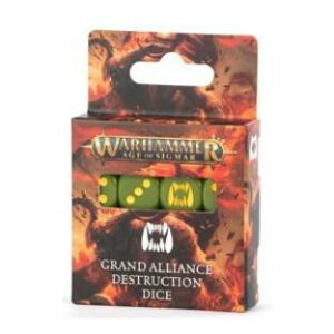 �G�C�W�E�I���E�V�O�}�[�F�j��̑哯���E�_�C�X [�E�H�[�n���}�[] (AGE OF SIGMAR: GRAND ALLIANCE DESTRUCTION DICE) 80-23�y�Q�[���Y���[�N�V���b�v�z�y5011921226412�z