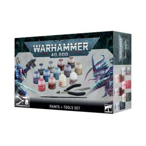 �E�H�[�n���}�[ 40,000�@�y�C���g+�c�[���Z�b�g�@Warhammer 40,000: Paints + Tools Set�F�E�H�[�n���}�[40K 60-12�y�Q�[���Y���[�N�V���b�v�z�y5011921196968�z