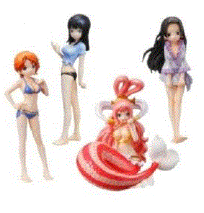 楽天市場】Half Age Characters ワンピースヒロイン 8個セット