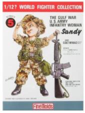 ファインモールド 再生産 1 12 アメリカ陸軍女性兵士 サンディ 4536318120056 最大88%OFFクーポン 衝撃特価 プラモデル FT5 120056 湾岸戦争