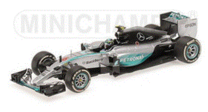 楽天市場】1/43 メルセデス AMG ペトロナス F1チーム W06 ハイブリッド