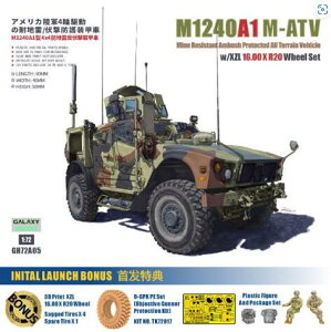 1/72 M1240A1 (M-ATV) MRAP w/O-GPK�C�� ����Z�b�g �v�����f��[�M�����N�V�[�z�r�[] GHY72A05-SP�yT���f���z�y6957678113027�z