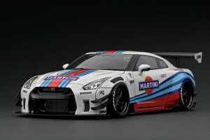 1/18 LB-WORKS Nissan GT-R R35 type 2 White/Blue/Red�yIG2958�z�~�j�J�[ IG2958�yignition model/�C�O�j�b�V�������f���z�y4573448899582�z