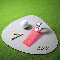 ゴルフネームプレートネームタグキャンディカラー選べるカラー(プレート7色ベルト10色)